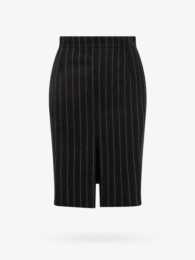 Women's Pinstriped Pencil Skirt