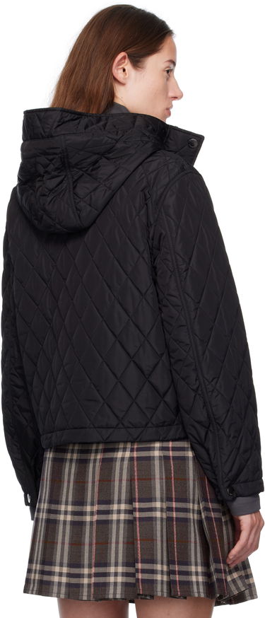Яке Burberry Burberry Pembroke Quilted Hooded Jacket Черно | 8113838, 2