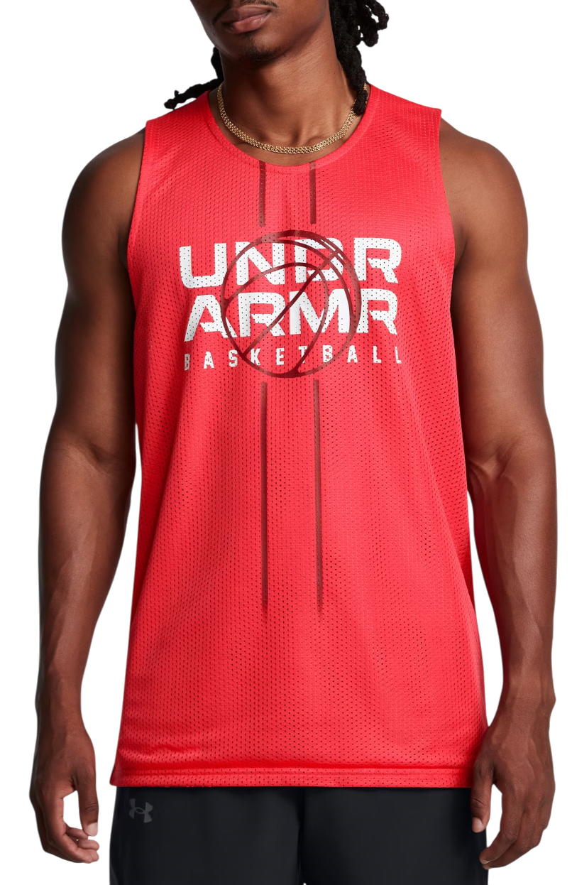 Потник Under Armour Reversible Basketball Jersey Червено | 1387088-713