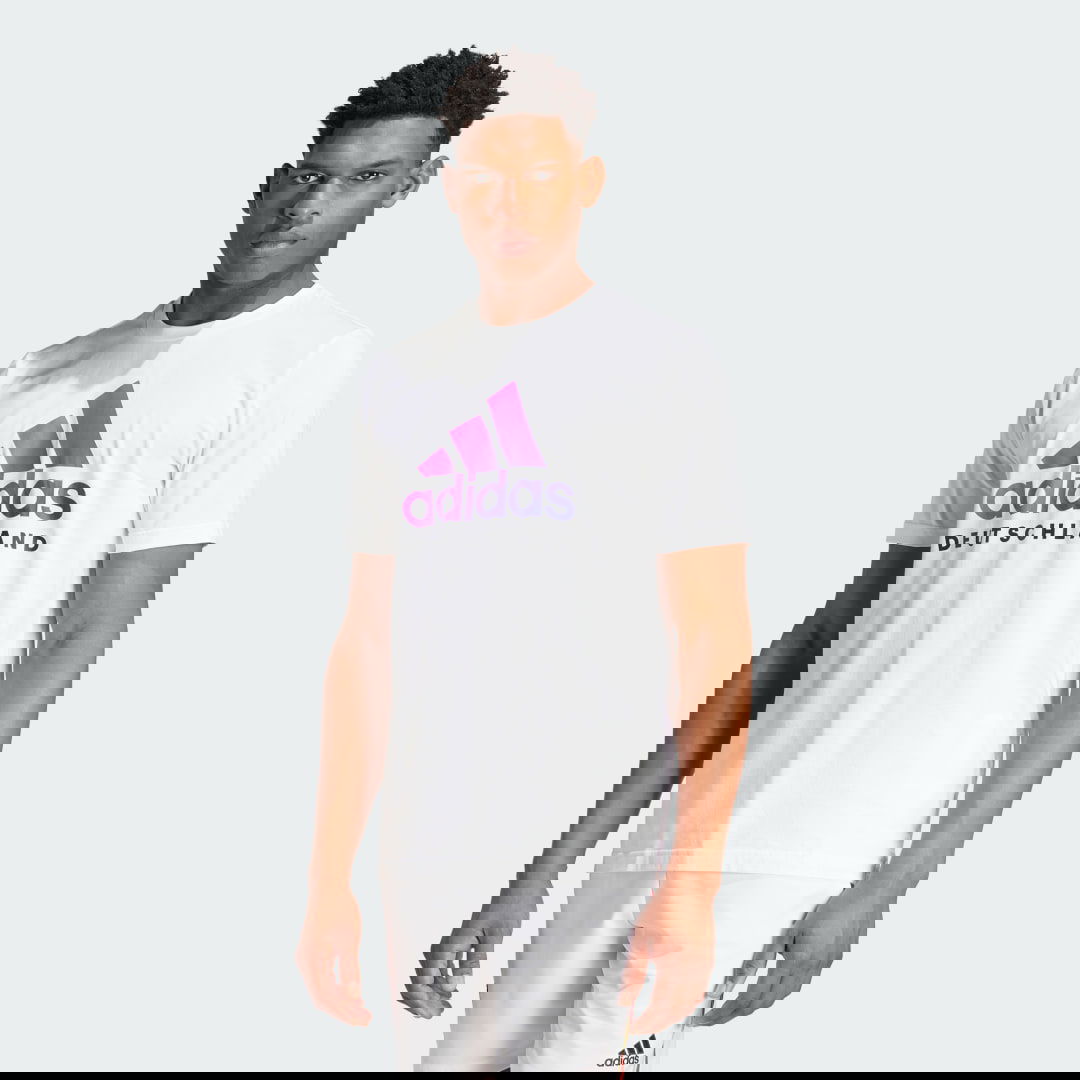 Тениска adidas Performance Germany DNA Graphic Бяло | IN6492, 0