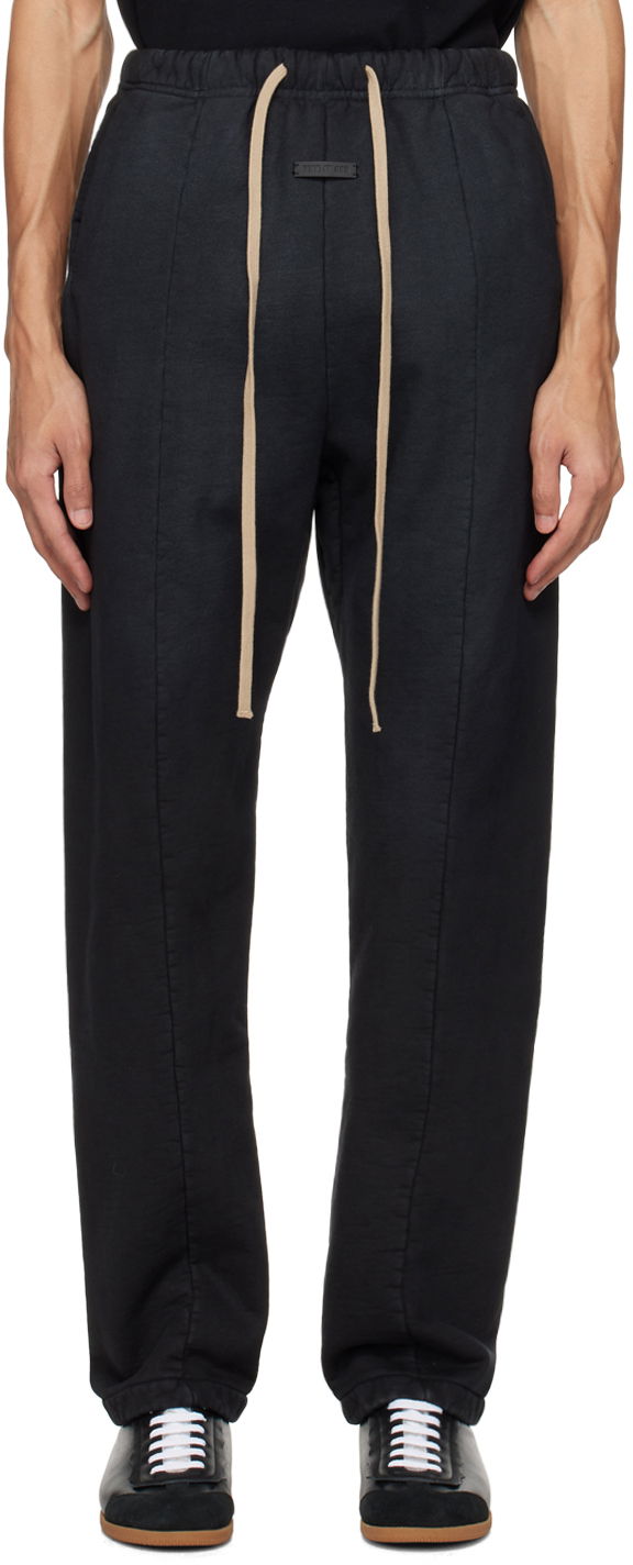Спортни панталони Fear of God Black Forum Sweatpants Черно | FG840-042FLC, 0