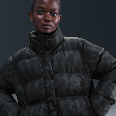 Пухо яке Nike Therma-FIT Camo Puffer Jacket Черно | HV5101-010, 0