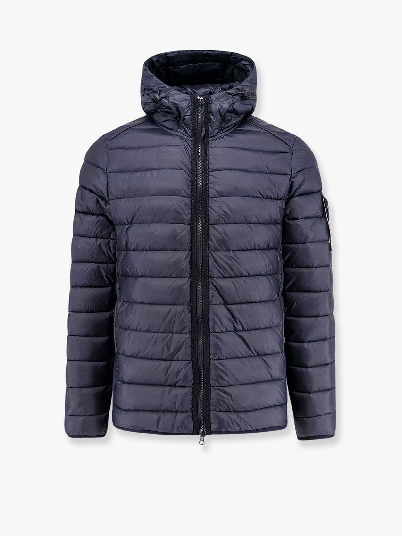 Пухо яке Stone Island Navy Blue Hooded Puffer Jacket Синьо | K1S154100403S0024V0020