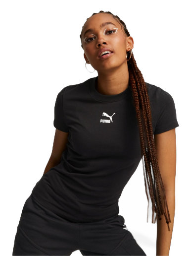 Тениска Puma Classics Slim T-Shirt Черно | 535610_01