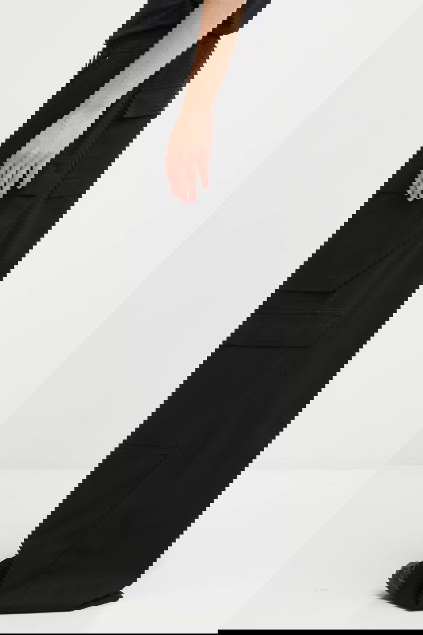 Карго панталони Rick Owens Rick Owens DRKSHDW Double Cargo Jumbo Belas Cargo Pants Черно | DU02E7398.TW, 1