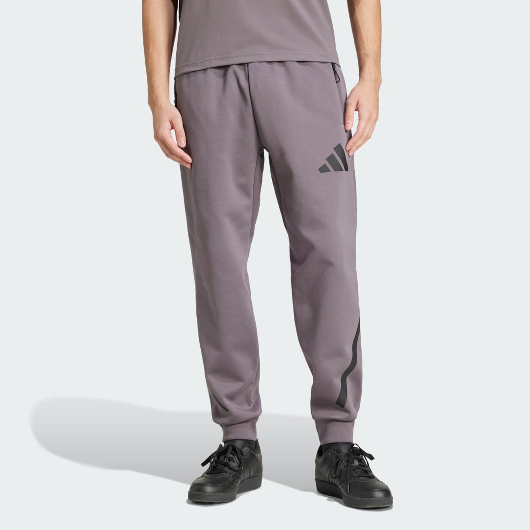 Спортни панталони adidas Performance Z.N.E. Pants Лилаво | JC5496, 0