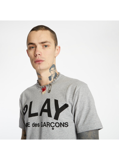 Тениска Comme des Garçons PLAY Tee Сиво | AZT080 Grey