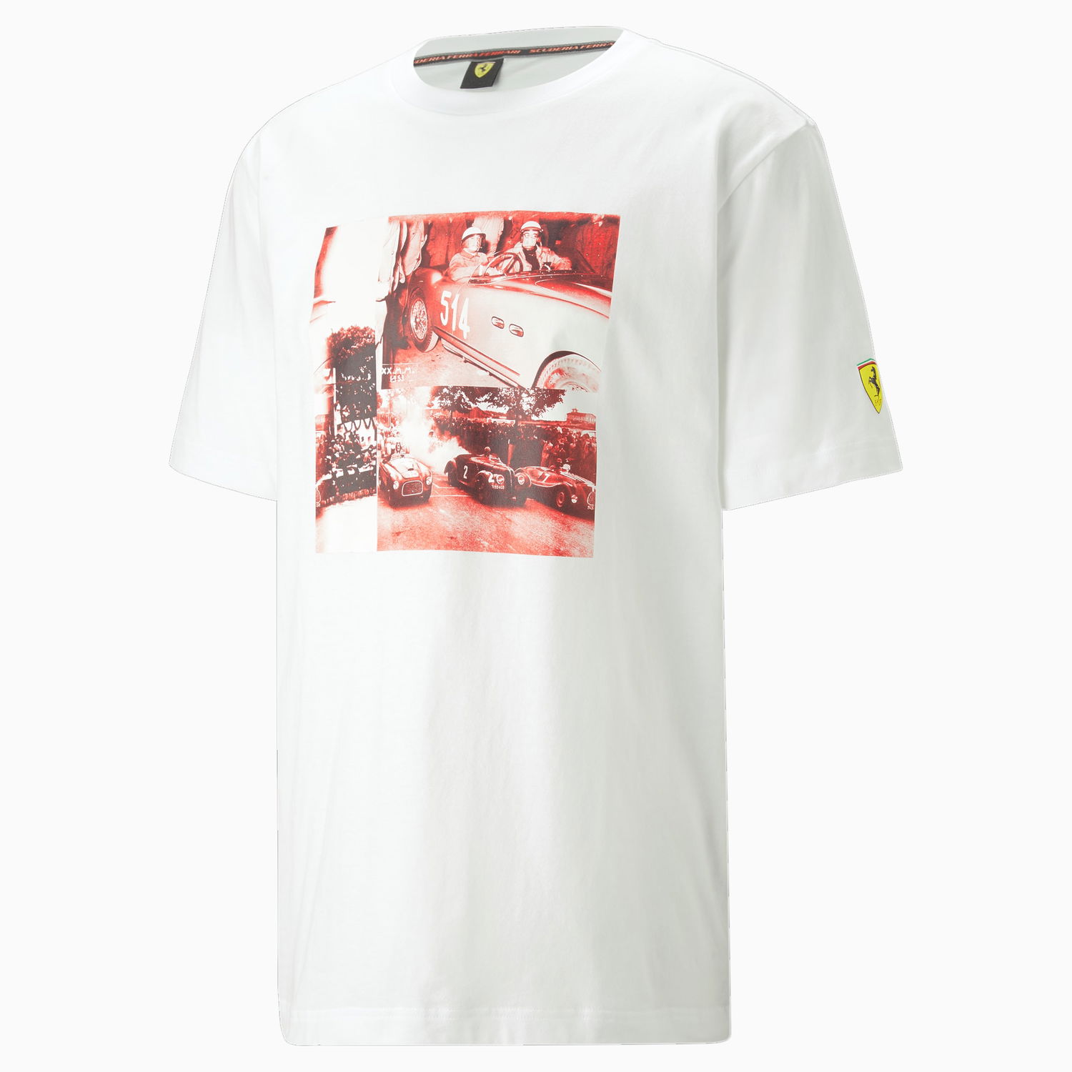 Тениска Puma Scuderia Ferrari ROAD TRIP T-Shirt Бяло | 538103_04, 0