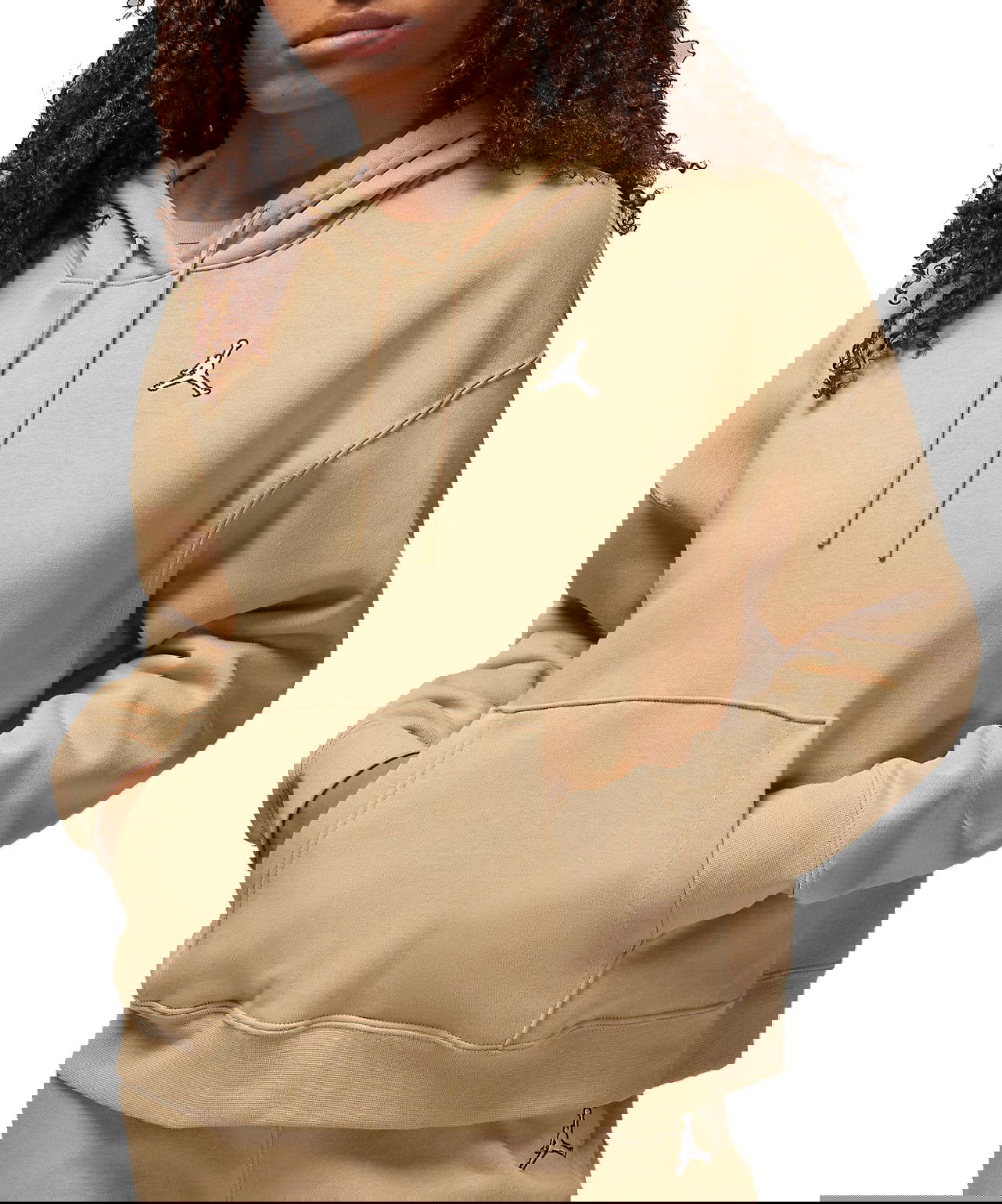 Суитчър Jordan Brooklyn Hoodie Бежово | dq4458-277, 0