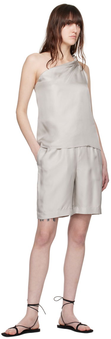 Къси панталони Loulou de Saison Loulou de Saison Zinia Shorts Сиво | ZINIA, 3
