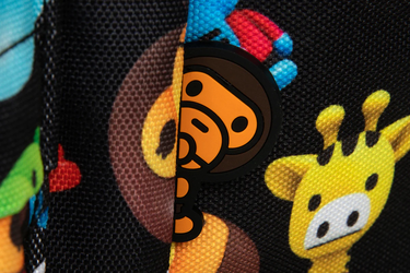 Раница BAPE Baby Milo All-Over Print Backpack Черно | 0MXBGW4224XAO, 3