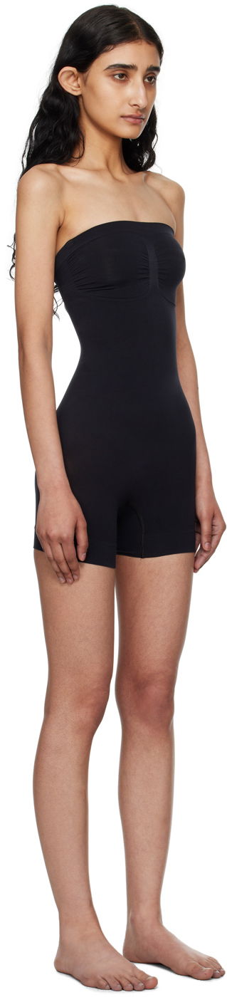 боди SKIMS SKIMS Seamless Sculpt Strapless Shortie Bodysuit Черно | BD-MDT-2914, 1