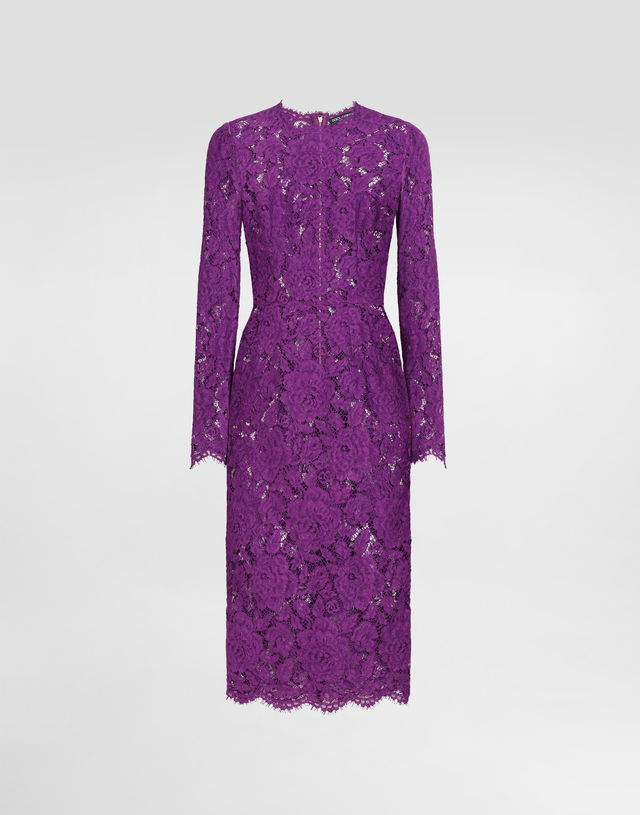 Dolce & Gabbana Cordonetto Lace Sheath Dress