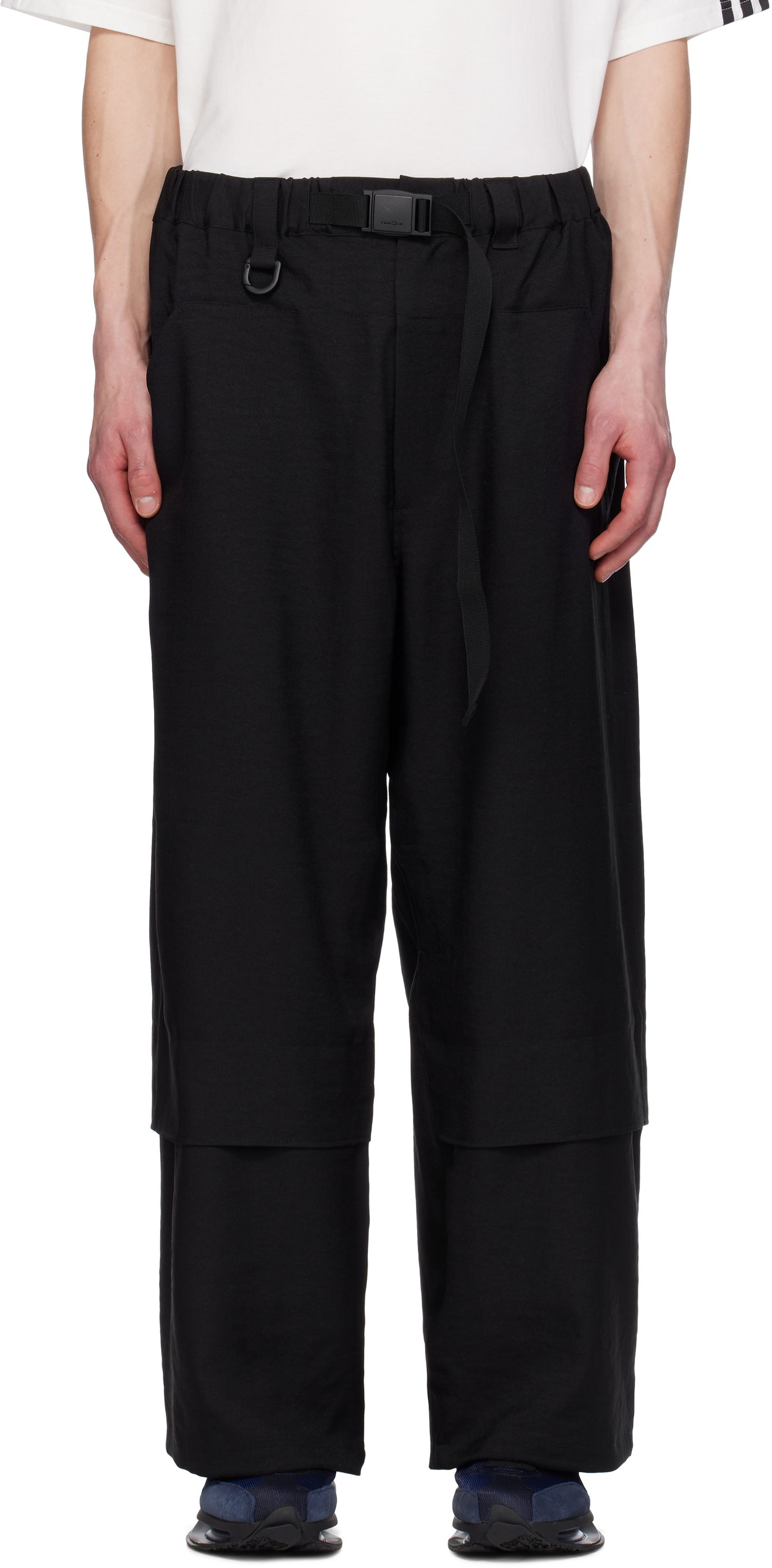 Карго панталони Y-3 Y-3 Sport Uniform Trousers Черно | JN4906, 0