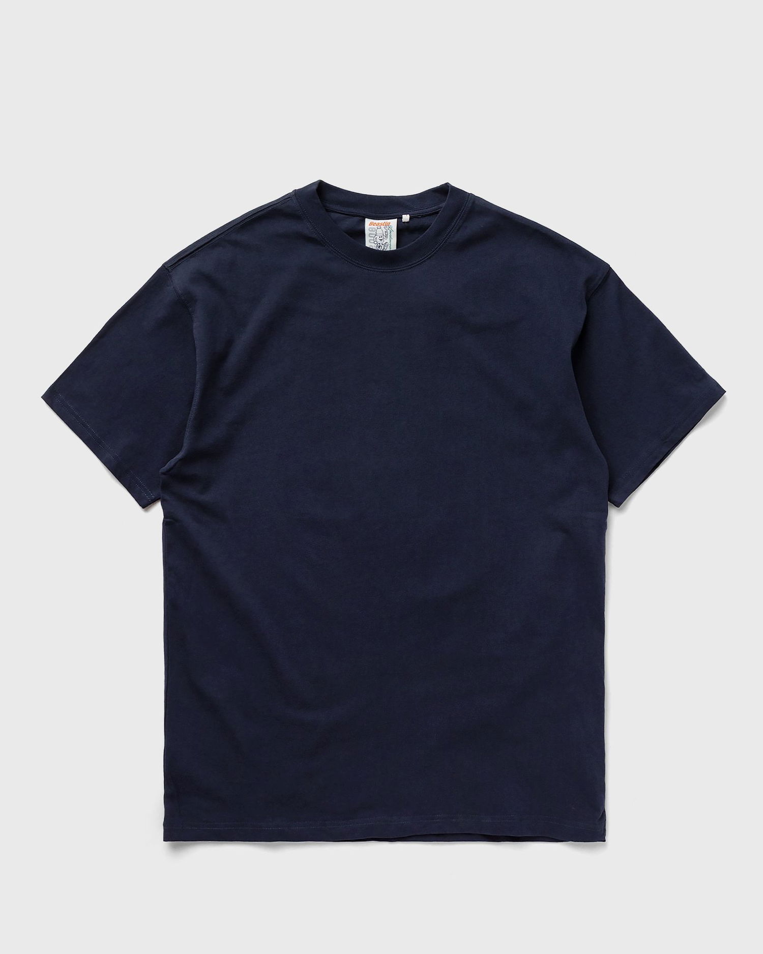 Тениска BSTN Basic Crewneck Short Sleeve T-Shirt Тъмно синьо | BEASTIN-PLAIN19-UND-15, 1