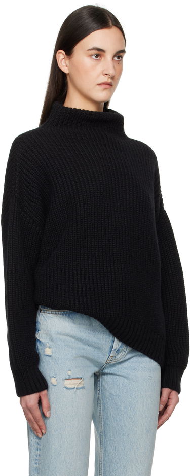 Пуловер Anine Bing Sydney Knit Turtleneck Sweater Черно | A-09-0102-000, 4