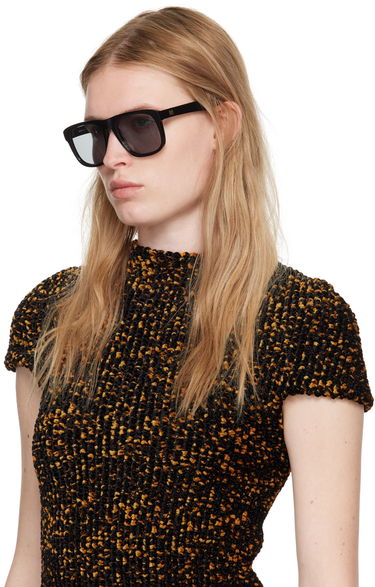 Слънчеви очила TOTEME Navigator Sunglasses Черно | 242-WAE1083-EC0001, 3