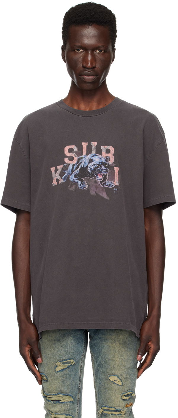 Тениска Ksubi Black Apex Biggie T-Shirt Сиво | MPF24TE046, 0