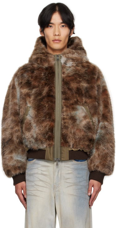 Яке Andersson Bell Andersson Bell Vanessa Faux-Fur Jacket Кафяво | awa728w, 0