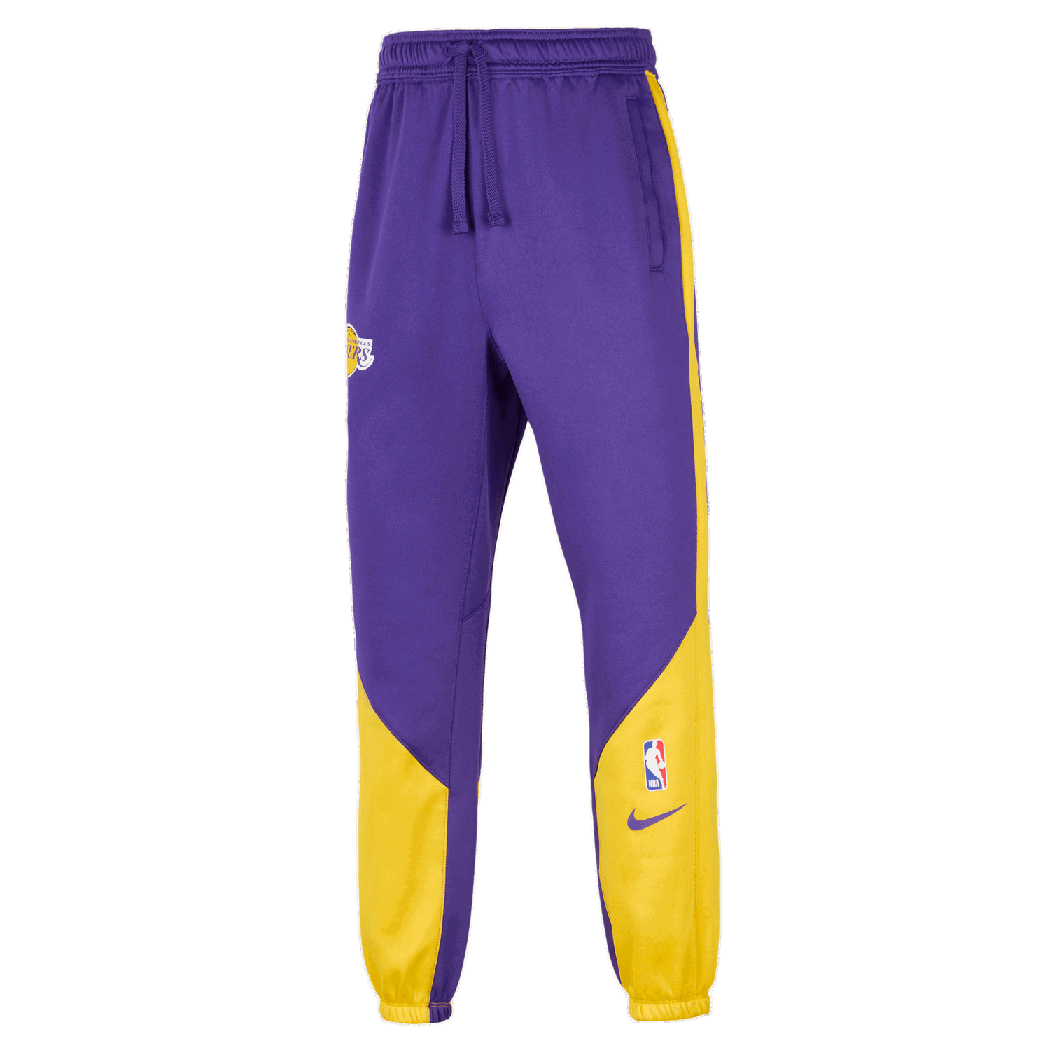 Спортни панталони Nike Dri-FIT NBA Los Angeles Lakers Showtime Pants Лилаво | HV1232-504, 0