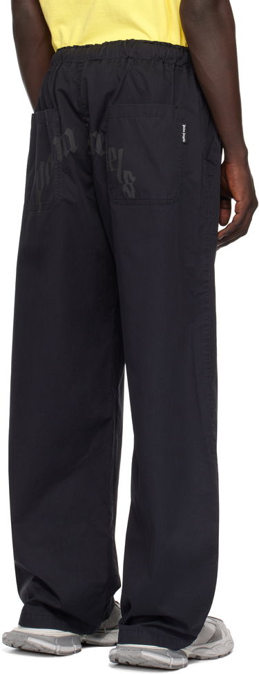 Карго панталони Palm Angels Loose Fit Cargo Pants Черно | PMCA117S25FAB0011010, 2