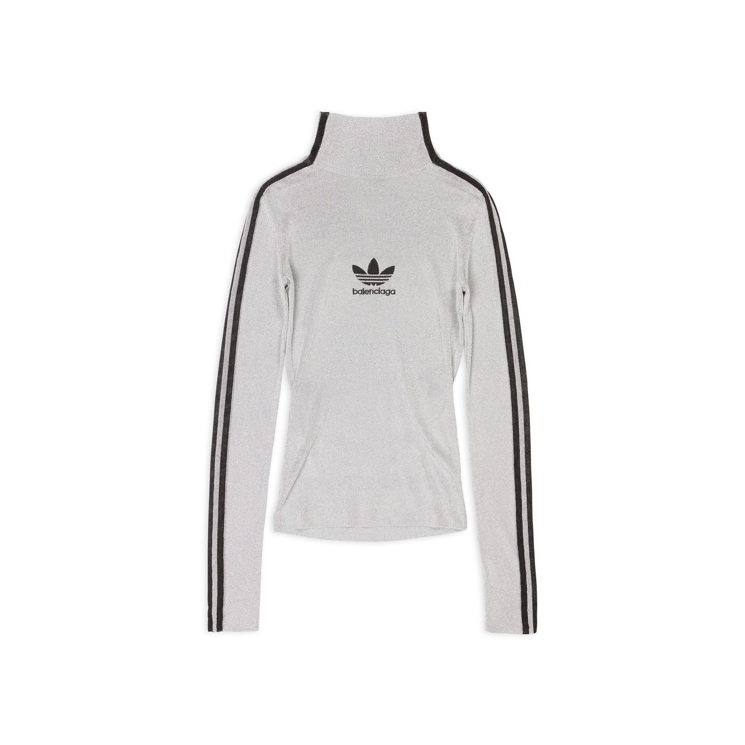 Пуловер Balenciaga adidas x Athletic Turtleneck Сиво | 725457T62148115, 0