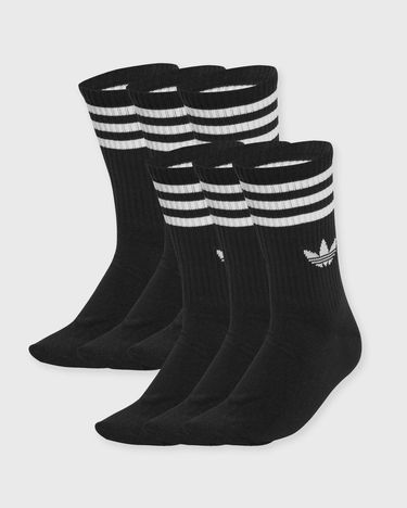 Чорапи adidas Performance 3-Stripes Crew Socks - 6 Pairs Черно | JV7411, 3