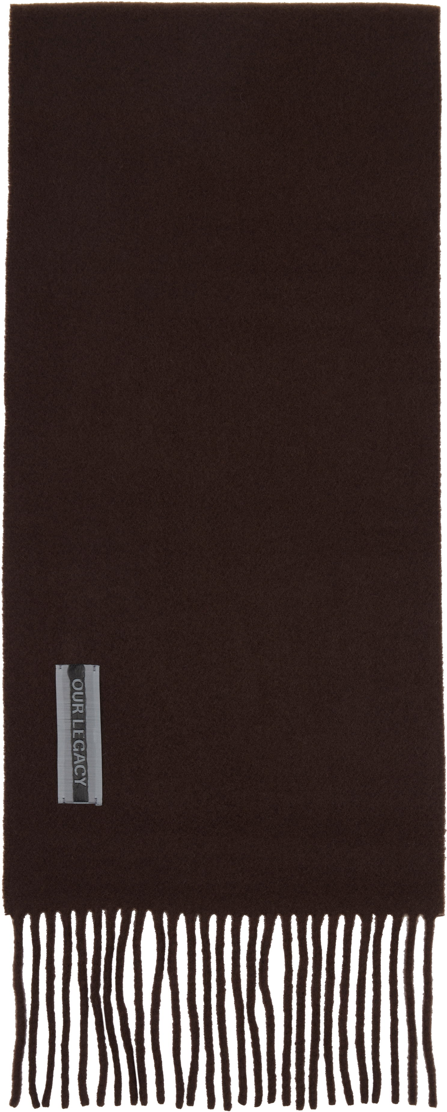 Шал OUR LEGACY Our Legacy Estate Scarf Кафяво | A4258ECD, 0