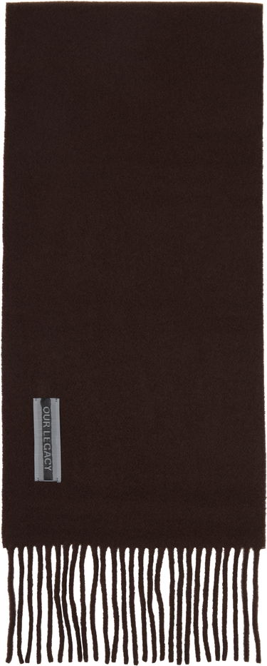 Шал OUR LEGACY Our Legacy Estate Scarf Кафяво | A4258ECD, 0