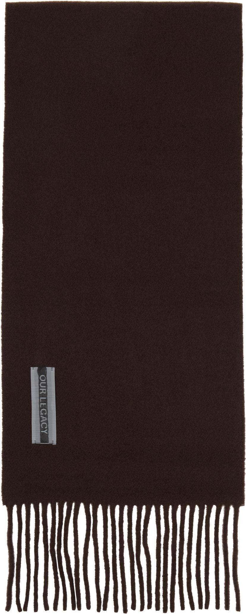 Шал OUR LEGACY Our Legacy Estate Scarf Кафяво | A4258ECD