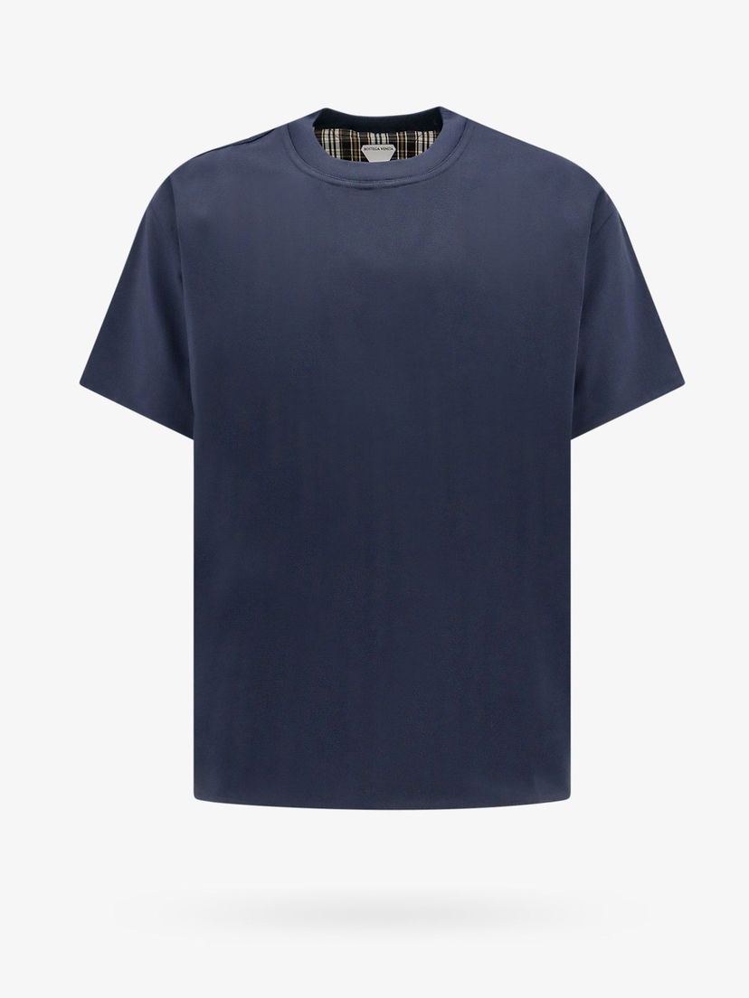 Тениска Bottega Veneta T-Shirt Синьо | 754683V4KV04120