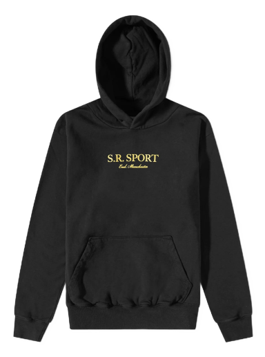 Суитчър Sporty & Rich END. x Manchester Crest Hoodie Черно | SR-MNCHSTRHDY-BKY