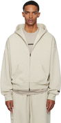 ESSENTIALS Classic Fit Fleece Zip-Up Hoodie