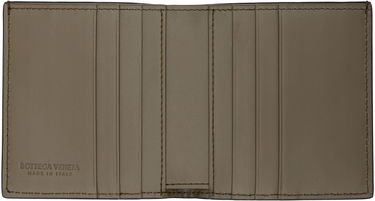 Портфейл Bottega Veneta Intrecciato Slim Bi-Fold Wallet Тъмно синьо | 749400VCPQ63258, 2