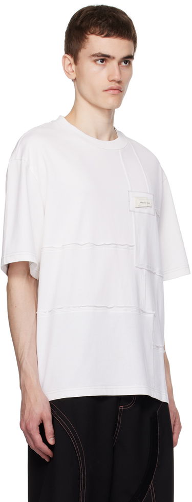 Тениска Feng Chen Wang Feng Chen Wang Paneled T-Shirt Бяло | FMF16TS03, 1