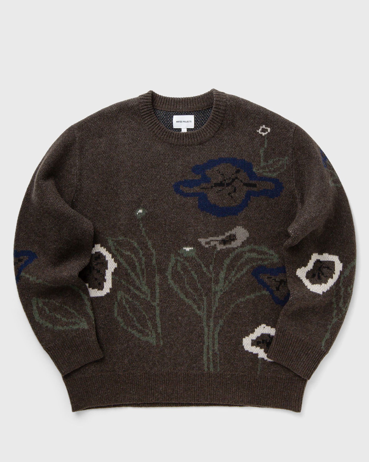 Пуловер NORSE PROJECTS Rune Jacquard Черно | N45-0616-2022, 0