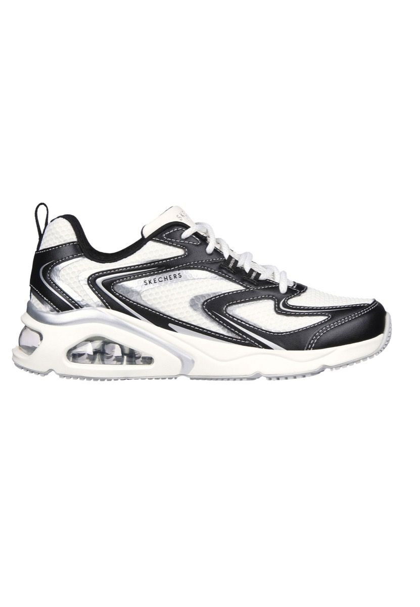 Кецове и обувки Skechers Uno Черно | 177425-WBK, 1