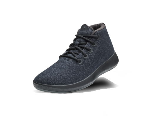 Кецове и обувки Allbirds Wool Runner-up Mizzles Черно | 6858889134160