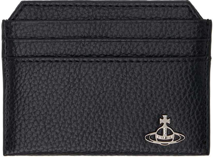 Облекло Vivienne Westwood Black Slim Card Holder Черно | 5403000BU-S000D-