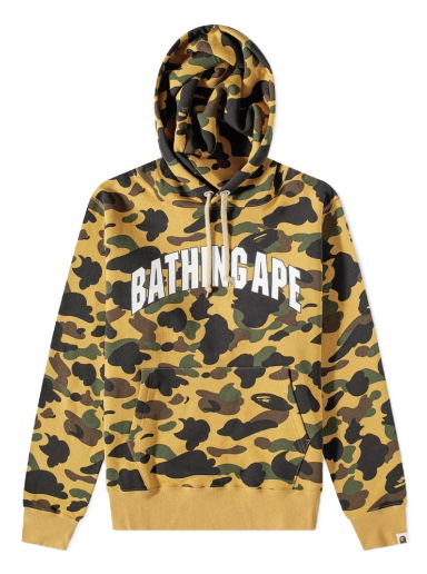 Суитчър BAPE 1st Camo Pullover Hoody Жълто | 001PPI801009M-YLW