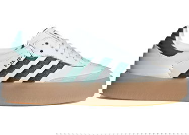 Кецове и обувки adidas Originals Samba "White Collegiate Green Gum" Бяло | ID0440, 0