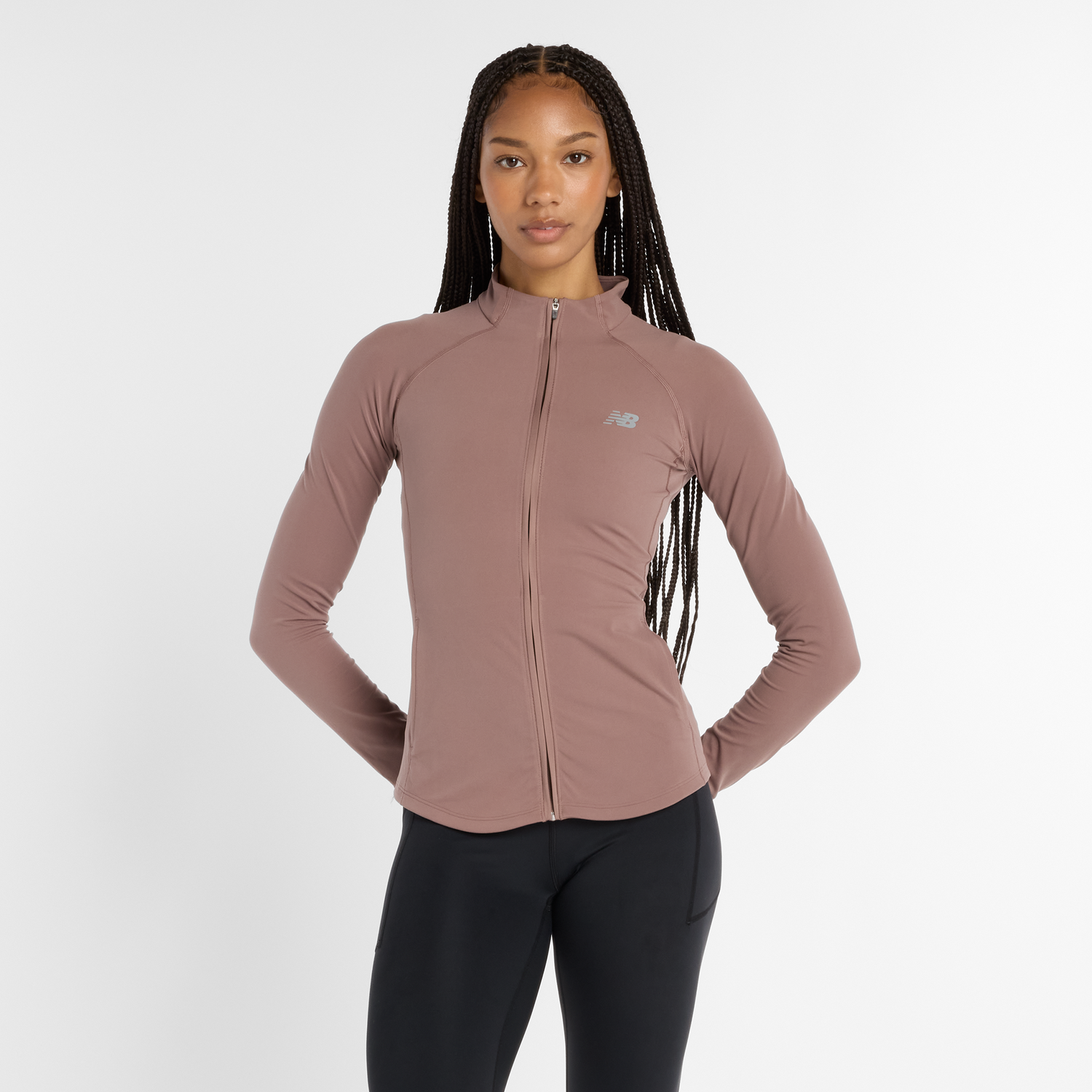 Яке New Balance Women's Running Jacket Розово | NBWJ53101EAS, 0