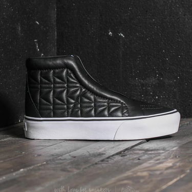 Кецове и обувки Vans x Karl Lagerfeld Sk8-Hi Laceless Platform Chain/ K Quilt Черно | VN0A3DQ7OEL, 4