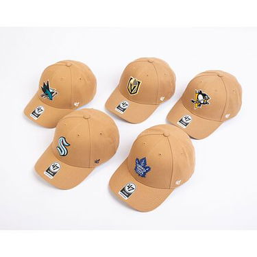 Шапка с козирка '47 Brand NHL Pittsburgh Penguins Snapback '47 MVP Camel Бежово | H-MVPSP15WBP-QL, 2