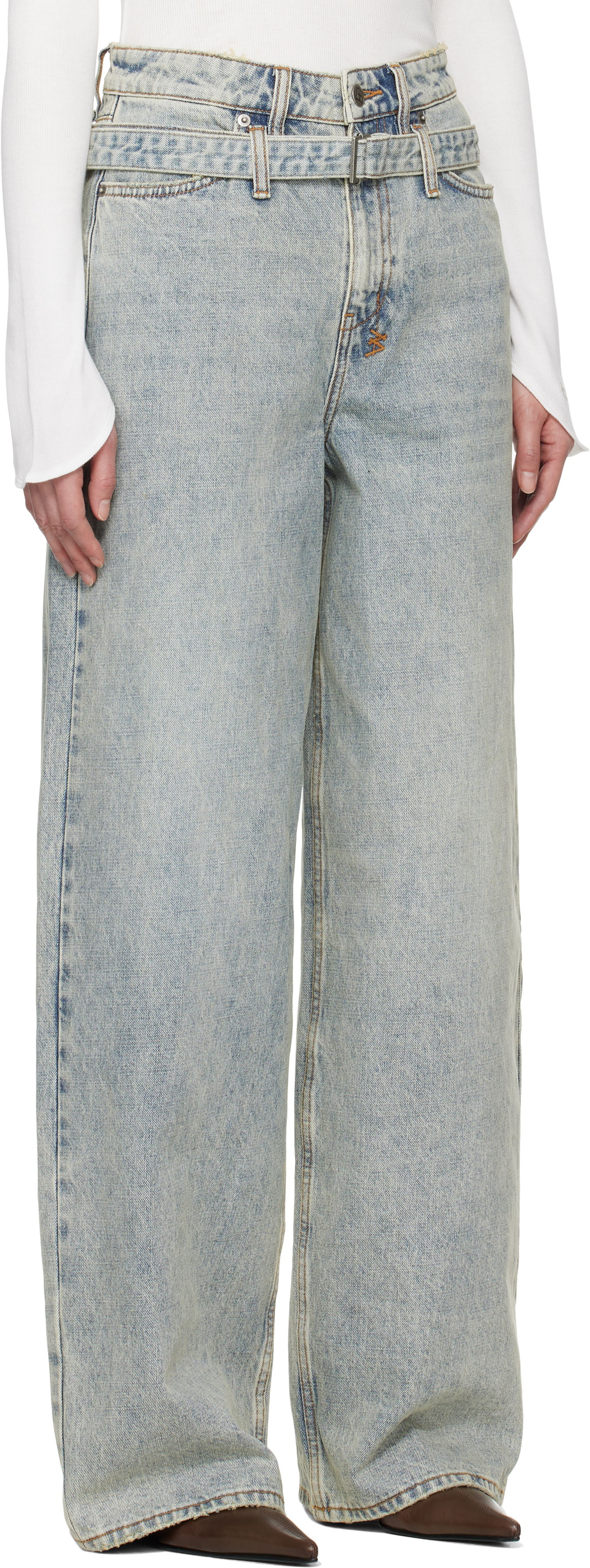 Дънки Ksubi Ksubi Baggy Jeans Синьо | WSP25DJ017, 1