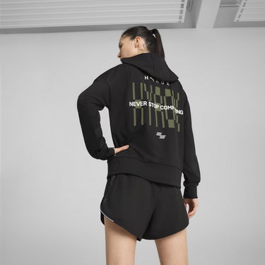Суитчър Puma HYROX CLOUDSPUN Women's Training Hoodie Черно | 526907_01, 3