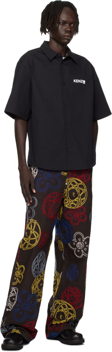 Риза KENZO Kenzo Paris 'Boke Flower 2.0' Button-Up Shirt Черно | FF55CH1299LP, 3