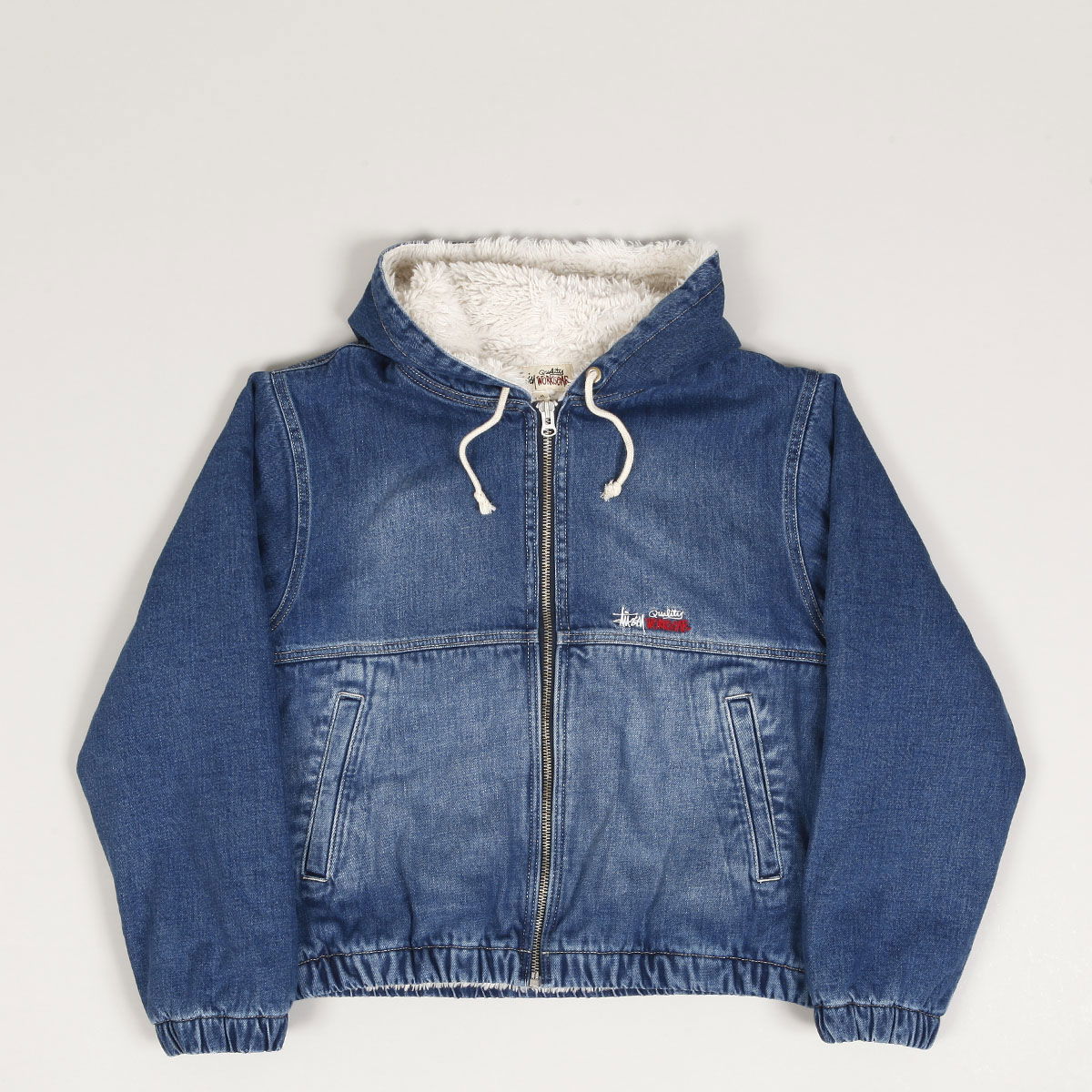 Яке Stüssy Stussy Sherpa Lined Denim Jacket Синьо | 115725 0951, 0