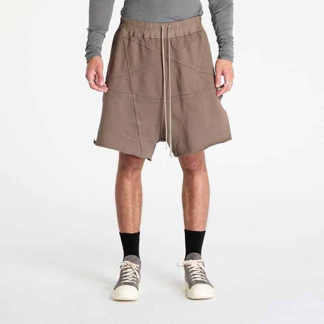 DRKSHDW Knit Sweat Jersey Trucker Cut Offs Shorts Dust