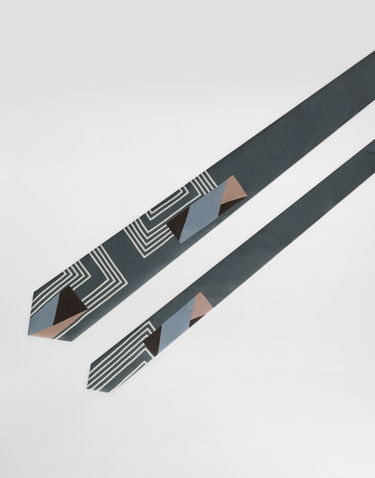 Аксесоари Dolce & Gabbana Vintage-print Twill Tie Многоцветен | GT147EG0WW7N9299, 2